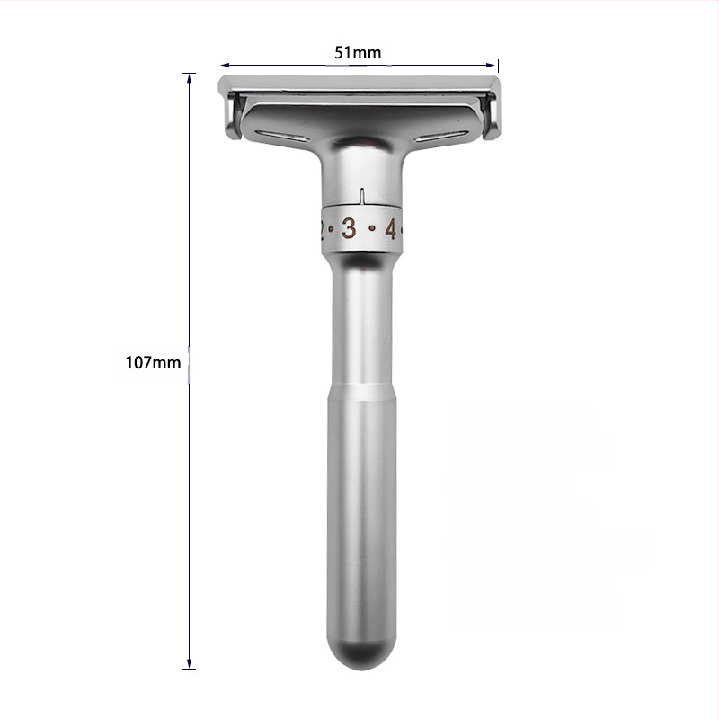 KEFEN χειροκίνητο ξυριστικό με ρυθμιζόμενη κοπή και διπλής όψεως λεπίδα, συσκευασία 100 τεμάχια