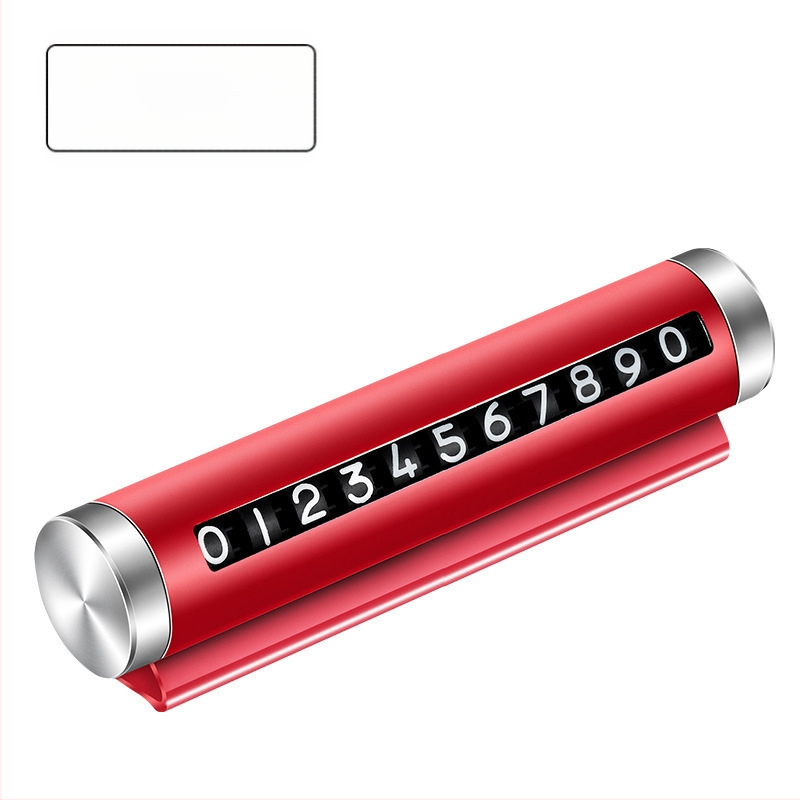 Временна паркинг номерна табела със скрита метална ролкова конструкция, модел T2, метална изработка, отпечатано лого, персонализация.