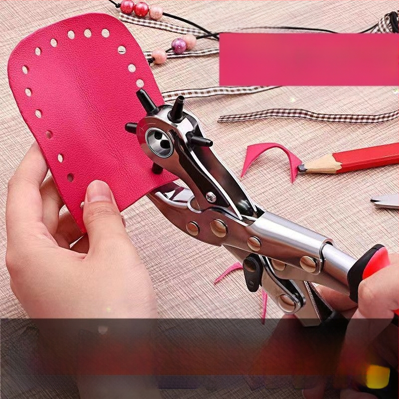 Χειροκίνητο εργαλείο διάτρησης ζωνών — αυτόματη ευθυγράμμιση, διάτρηση 1 mm, 5 οπές