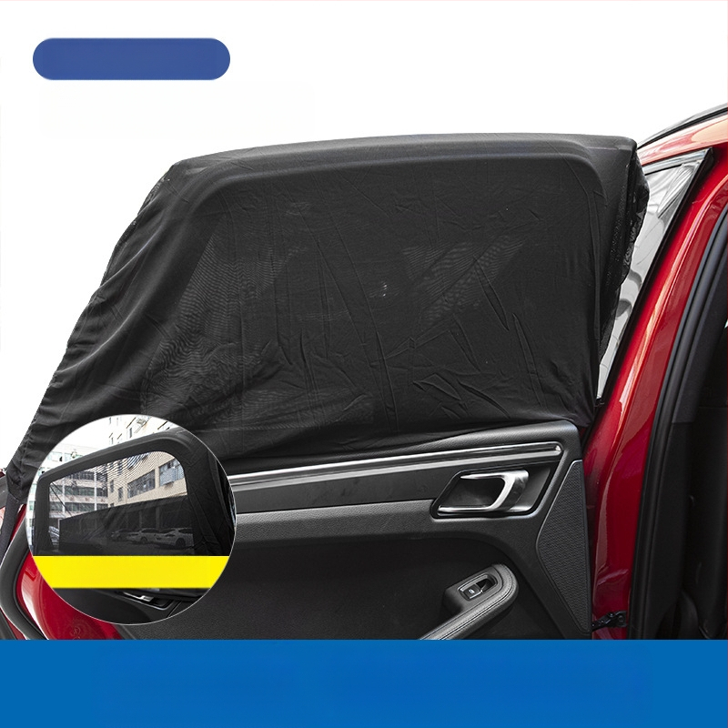 Automobilio lango moskitų tinklelis su lipniniu montavimu, universalus, svoris 0.18 kg