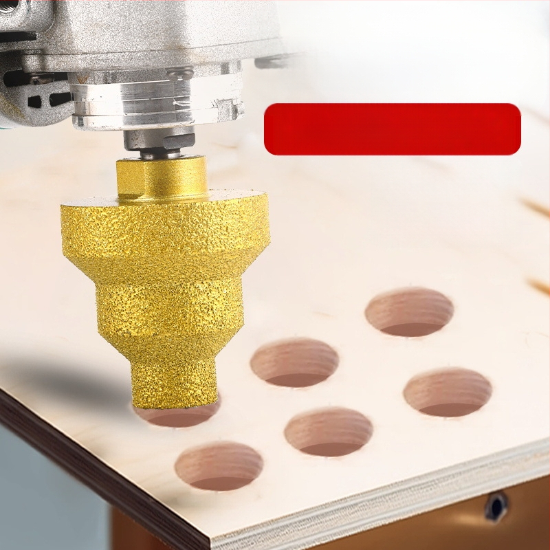 Melton DCK07 Brazing многослоен конусовиден разширител за диамантени плочки и мрамор, обработка на камък