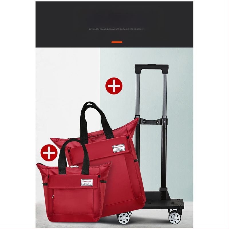 Esteden 013 Oxford auduma ceļojumu soma ar izplešanās dizainu, tilpums 20-35 L, slēdzams rāvējslēdzējs un teleskopiska rokture