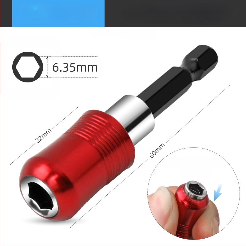 SteelMaster Разширителна пръчка за битове за бормашина със магнитен самозаключващ се съединител и бърза смяна на шестограм