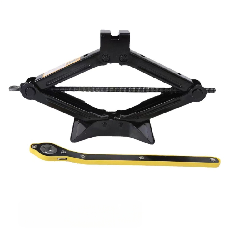 2-тонен джак за автомобил с рачков механизъм, ръчно задвижван инструмент за смяна на гуми