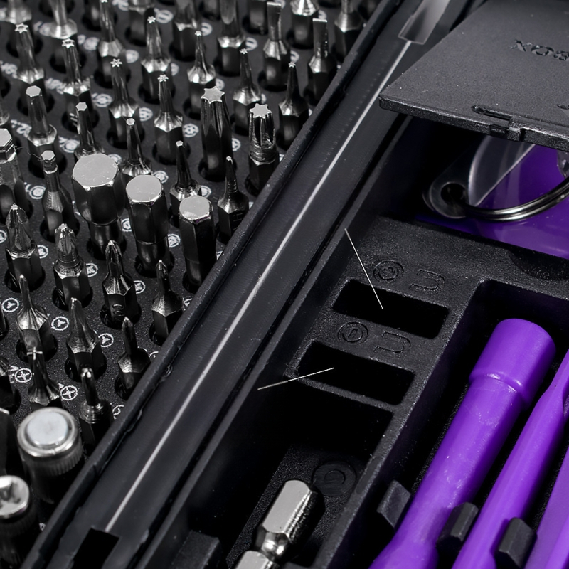 Σετ κατσαβιδιών 170 τεμαχίων, μαγνητικά και μονωμένα, από χρωμιοβανδιού χάλυβα, για επισκευές υπολογιστών και ηλεκτρονικών