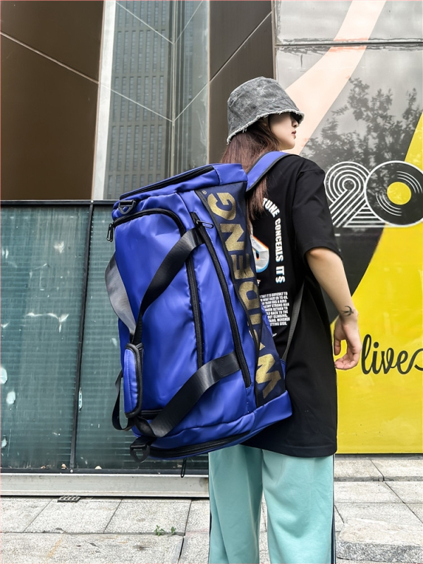 Unisex ceļojumu mugursoma - Oxford audums, elpojoša, poliestera iekšpuse, ielas stils