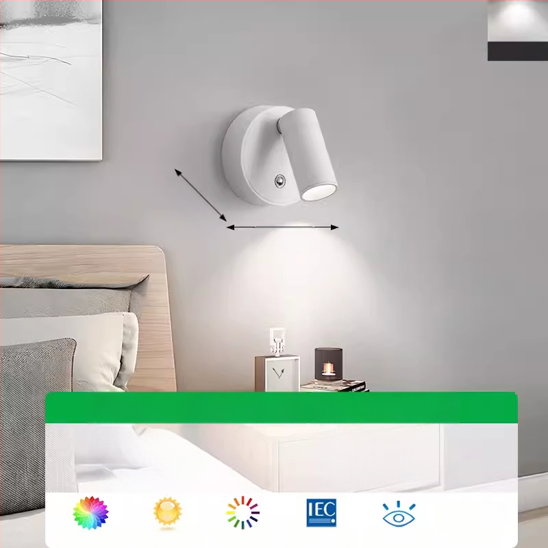 Seinalamp Nordic-stiilis ABS varju ja korpusega, pinge kuni 36V