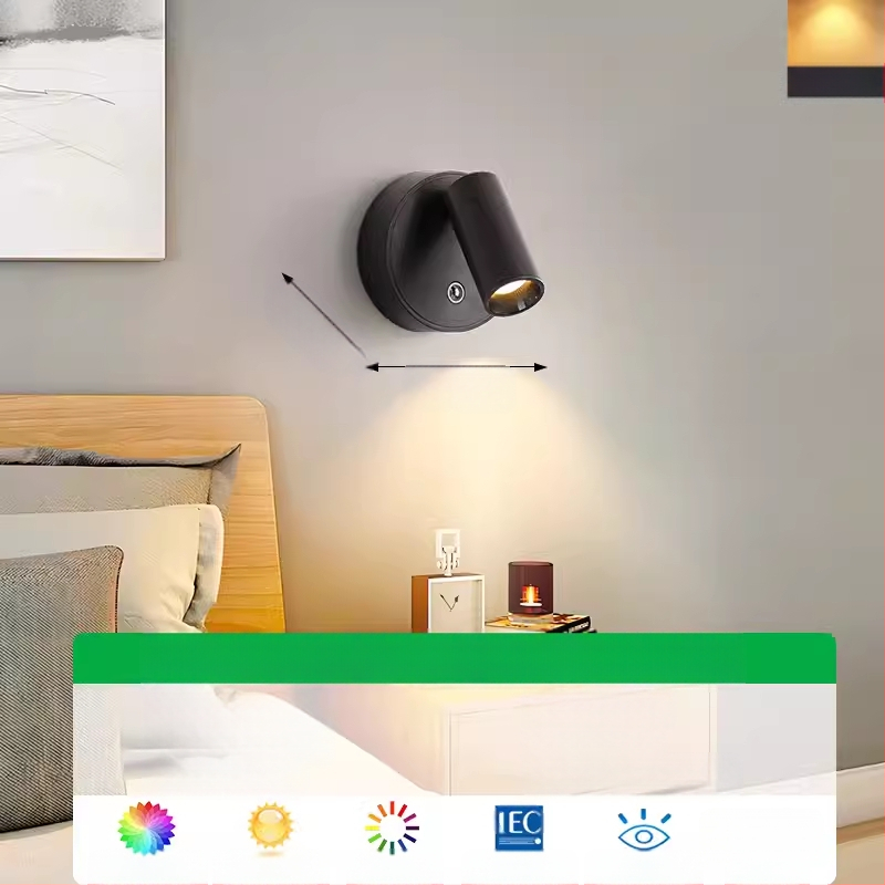 Seinalamp Nordic-stiilis ABS varju ja korpusega, pinge kuni 36V