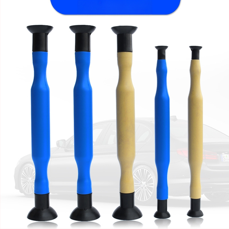 Ръчна пръчка за шлайф на клапани с дървена дръжка и гумена подложка за клапани в автомобили и мотоциклети
