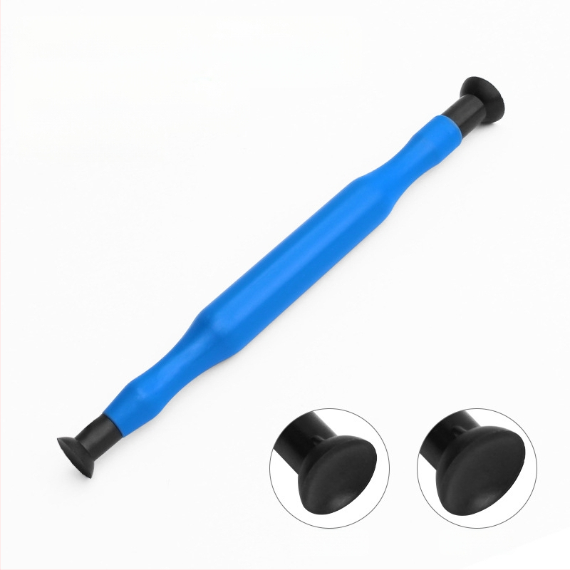 Ръчна пръчка за шлайф на клапани с дървена дръжка и гумена подложка за клапани в автомобили и мотоциклети