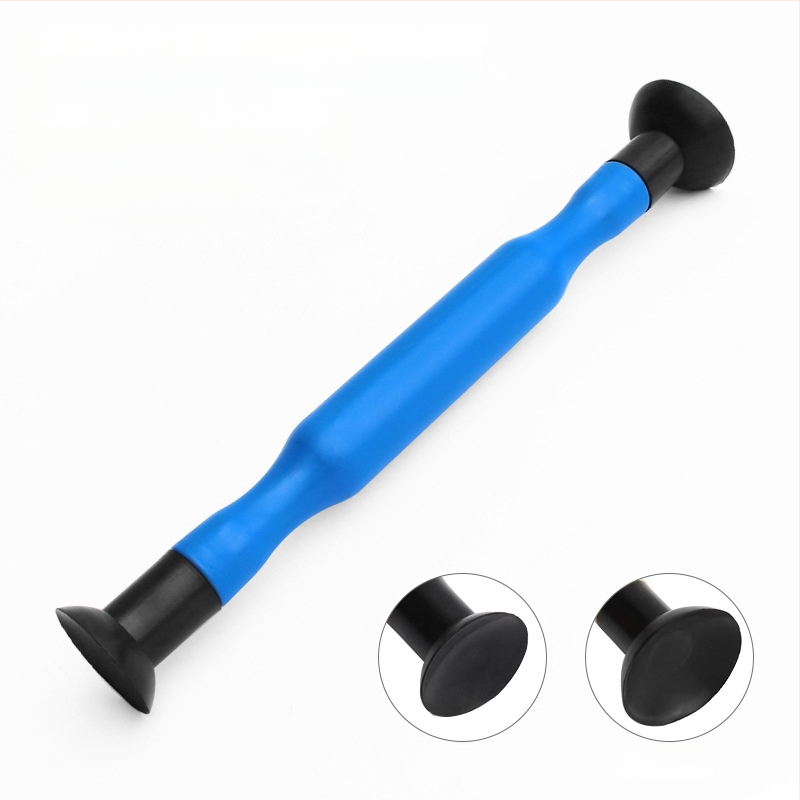 Ръчна пръчка за шлайф на клапани с дървена дръжка и гумена подложка за клапани в автомобили и мотоциклети