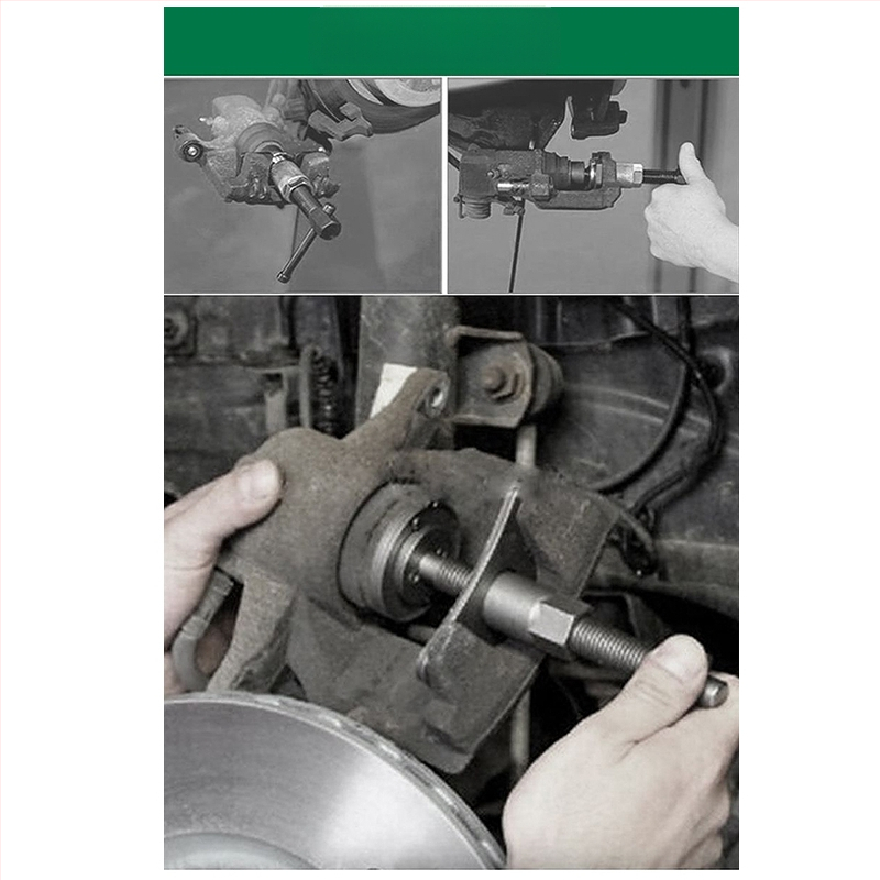 Nástroj na nastavenie brzdového valca, 3-dielny set, demontáž a montáž brzdových platničiek