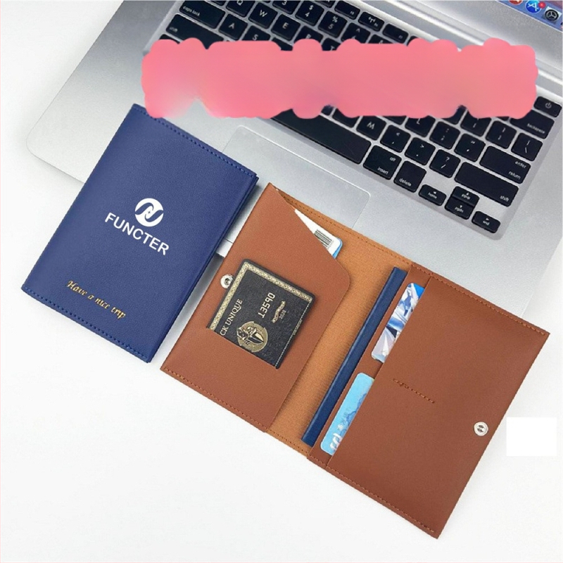 Pases un dokumentu turētājs, PU āda, Youzhi, universāls, antibakteriāls, paplašināms, daudz karšu vietas, pilsētas minimālisma stils