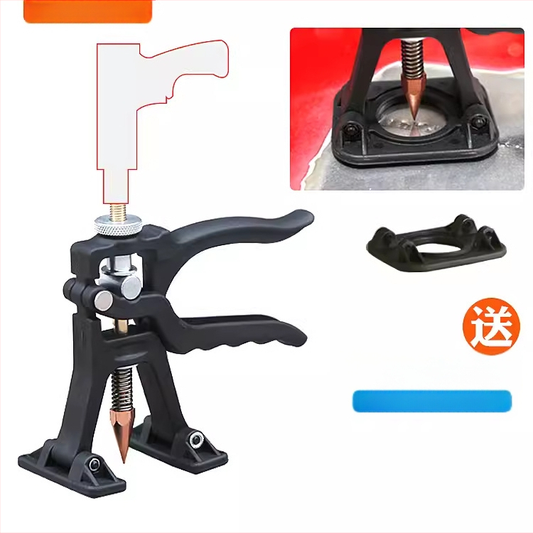 Инструмент за издърпване на вдлънявания по автомобилно тяло с точково заваряване — без шпакловка, бърз ремонт