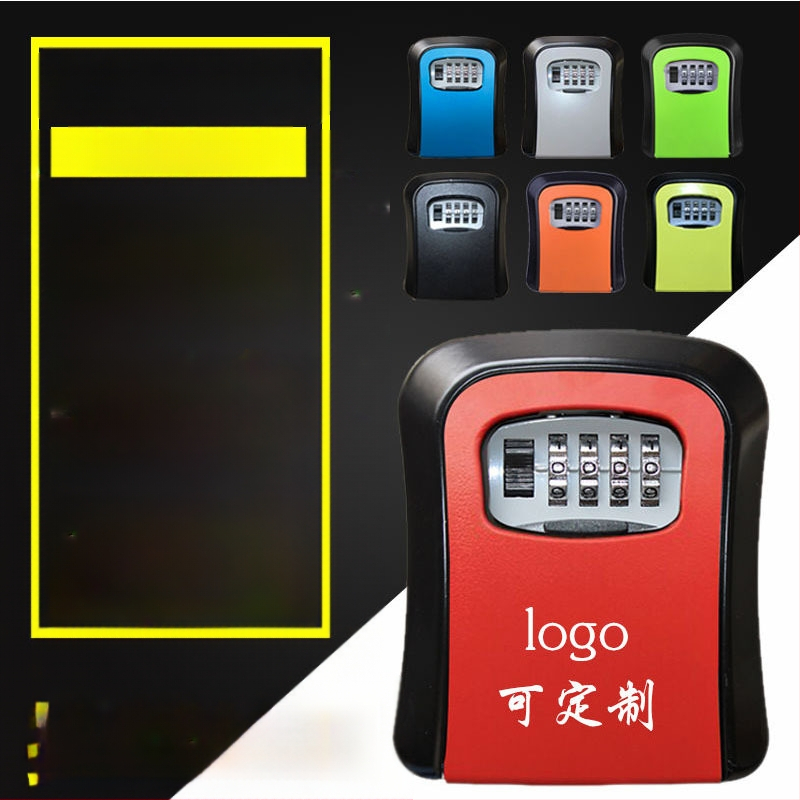 Μηχανική θήκη κλειδιών με κωδικό TY01, κράμα ψευδαργύρου + ABS, προσαρμοσμένη επεξεργασία, κατάλληλη για τραπεζικές κάρτες, ταυτότητες και κλειδιά, επιτοίχια τοποθέτηση