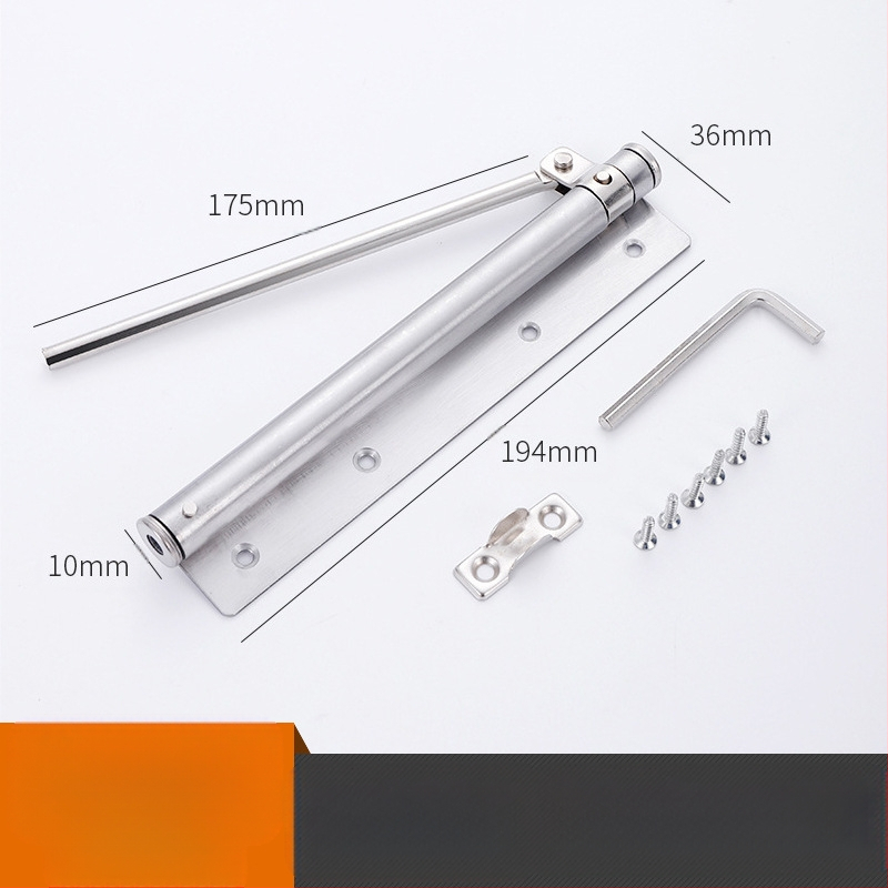 Xuncheng автоматичен затварящ механизъм за врати от неръждаема стомана – регулируема скорост на затваряне и регулируема сила на заключване