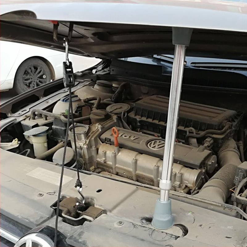 Алуминиев прът за ремонт на вдлъбнатини по колата – алуминиев сплав, дърпателна корда, прибиращ се горен прът