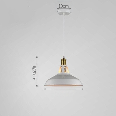 Μεταλλικός πολυέλαιος από σίδηρο, βιομηχανικό στυλ loft, πολυέλαιος με μία κεφαλή, LED φως, κάλυψη 3–5 τ.μ., ύψος ρυθμιζόμενο έως 1 μ