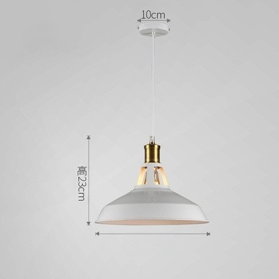 Μεταλλικός πολυέλαιος από σίδηρο, βιομηχανικό στυλ loft, πολυέλαιος με μία κεφαλή, LED φως, κάλυψη 3–5 τ.μ., ύψος ρυθμιζόμενο έως 1 μ