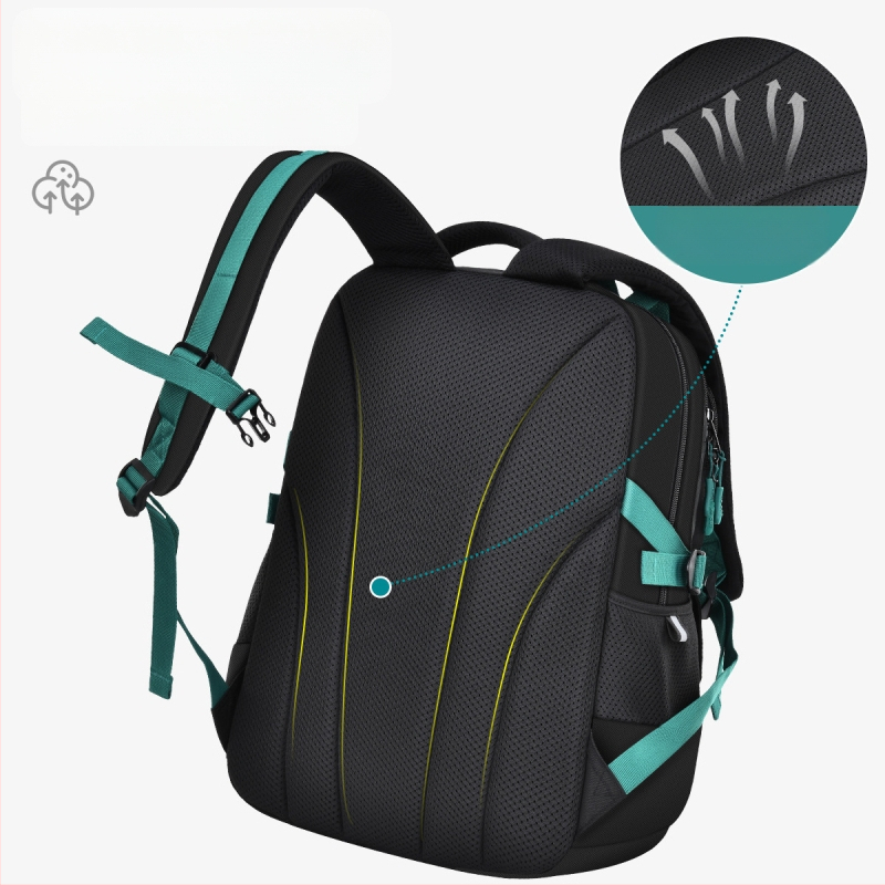 Σχολική τσάντα για αγόρια (5–6 τάξη), πολυεστέρας, αδιάβροχη, διαπνέουσα, ultra-light, προστασία της σπονδυλικής στήλης και μείωση βάρους, διαχωρισμός στεγνό/υγρό, ανακλαστικά στοιχεία, ιμάντες αέρα, σχέδιο anime