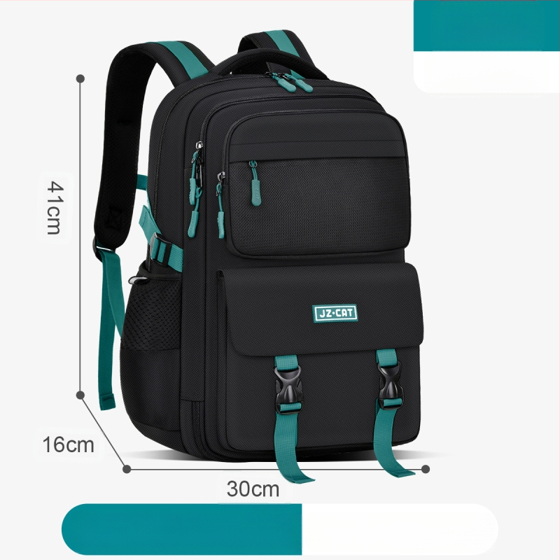 Σχολική τσάντα για αγόρια (5–6 τάξη), πολυεστέρας, αδιάβροχη, διαπνέουσα, ultra-light, προστασία της σπονδυλικής στήλης και μείωση βάρους, διαχωρισμός στεγνό/υγρό, ανακλαστικά στοιχεία, ιμάντες αέρα, σχέδιο anime