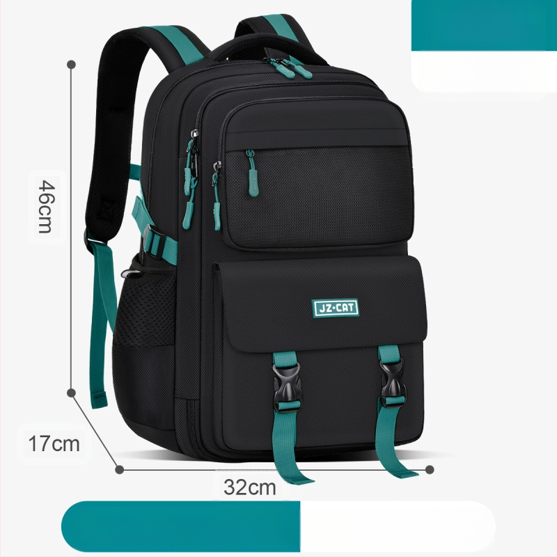 Σχολική τσάντα για αγόρια (5–6 τάξη), πολυεστέρας, αδιάβροχη, διαπνέουσα, ultra-light, προστασία της σπονδυλικής στήλης και μείωση βάρους, διαχωρισμός στεγνό/υγρό, ανακλαστικά στοιχεία, ιμάντες αέρα, σχέδιο anime