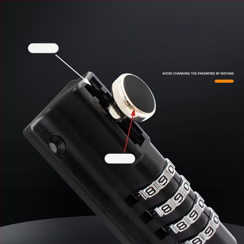 Κλειδαριά με κωδικό latch από κράμμα ψευδαργύρου – εγκατάσταση χωρίς διάτρηση, αδιάβροχη και ανθεκτική στη διάβρωση, εξωτερικός bolt για ξύλινες πόρτες