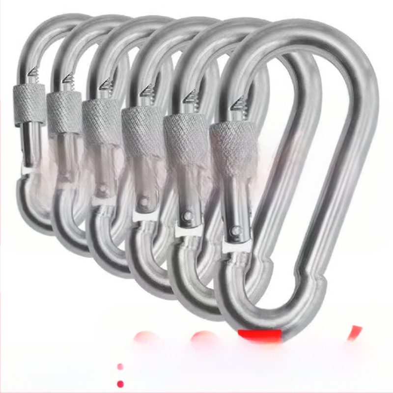 Сигурен пръстен за ключове, кръгъл стил, никелов материал