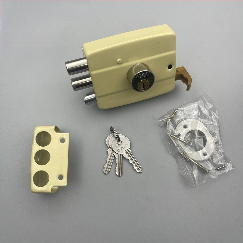 Mingda 117 brava s tri jezika za vanjska vrata – jezgreni mehanizam, moderni minimalistički stil