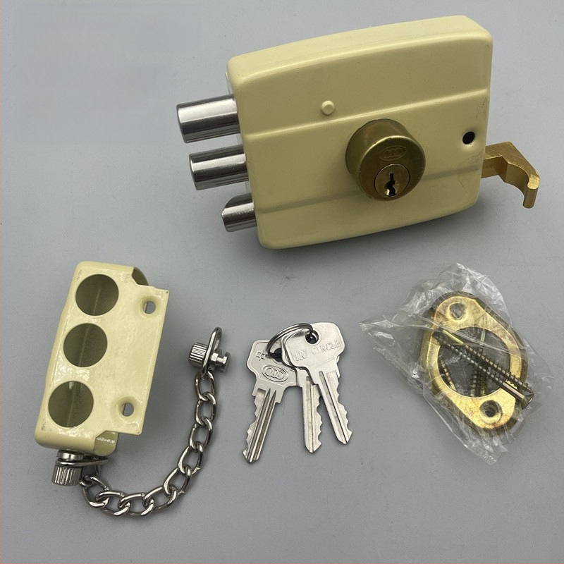 Mingda 117 brava s tri jezika za vanjska vrata – jezgreni mehanizam, moderni minimalistički stil