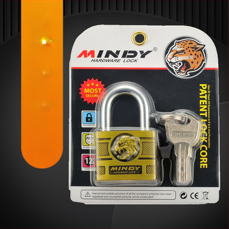 Katanac od cinkovog legura Mindy, model A17/AF17, za vanjsku upotrebu na vratima kuće, studentskom domu, prozorima i garažama.