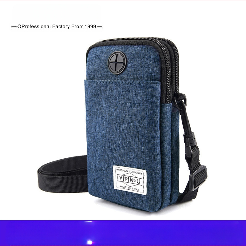 Weiqiang Unisex pasi un dokumentu turētājs, ūdensizturīgs Oxford audums, poliesteres oderējums, kakla/plecu siksna