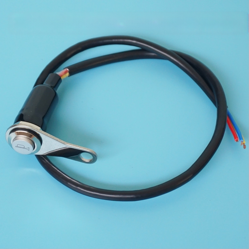 A1816mm metalni prekidač klaksona, gumb, 12V–24V s LED, IP67 vodootporno, za automobile, električna vozila i motocikle