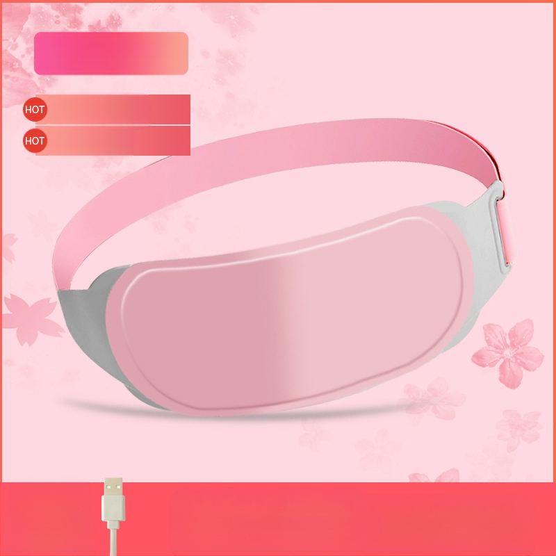 Pojas za grijanje struka s vibracijskom masažom i magnetskom terapijom, USB napajanje, 3 razine, temperaturni raspon 45–60°C