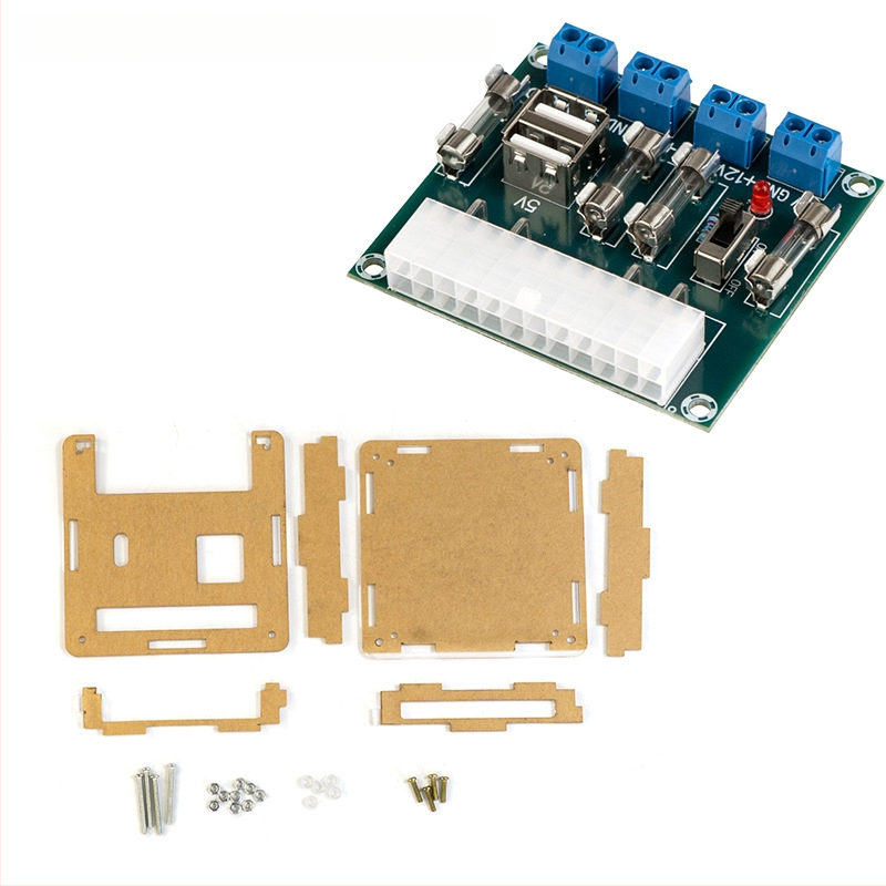 XH-M229 Десктоп PC ATX захранваща платка с модул за изводи и изходни клеми | Core Storm