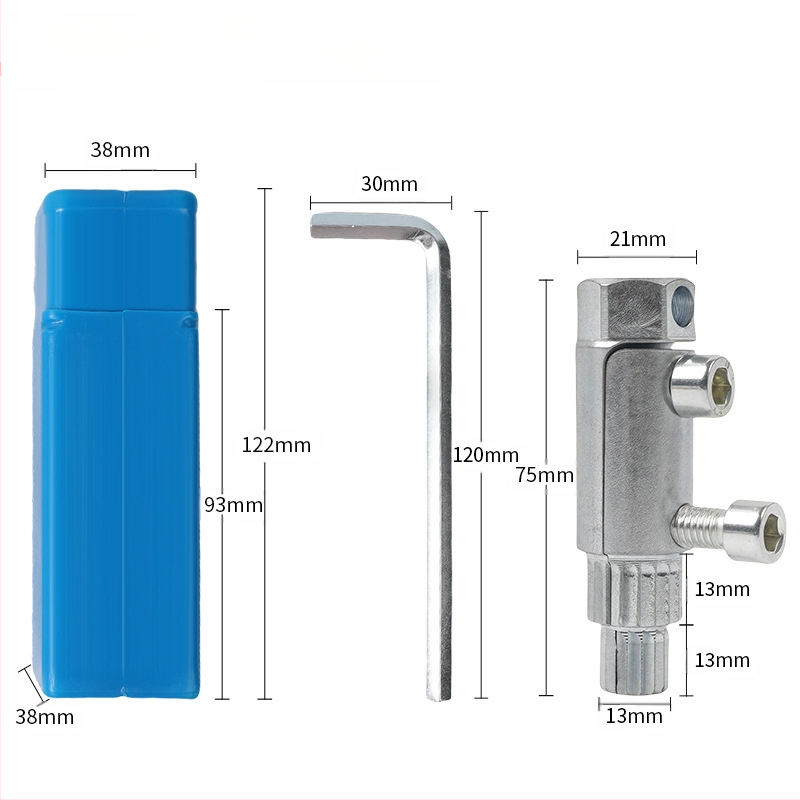 Dr. Giant Сплавна стомана – инструмент за изваждане на счупени винтове в ъглов кран и водопроводни тръби