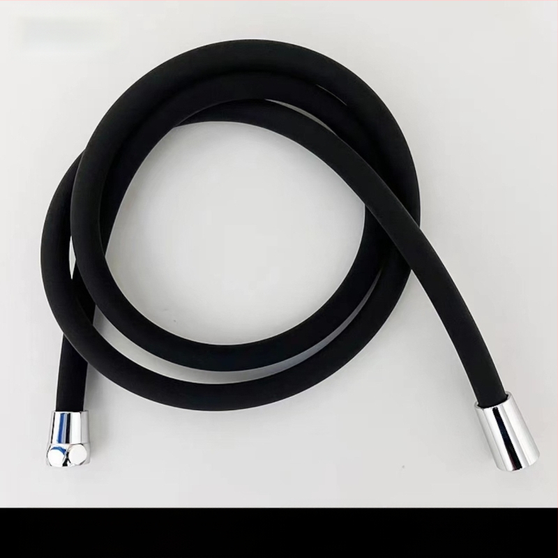 Σιλικονούχος ντους σωλήνας με εξαρτήματα χαλκείου, μοντέλο 1001, 0.6 MPa ονομαστική πίεση, 0-70°C θερμοκρασία λειτουργίας, χειροκίνητη εγκατάσταση