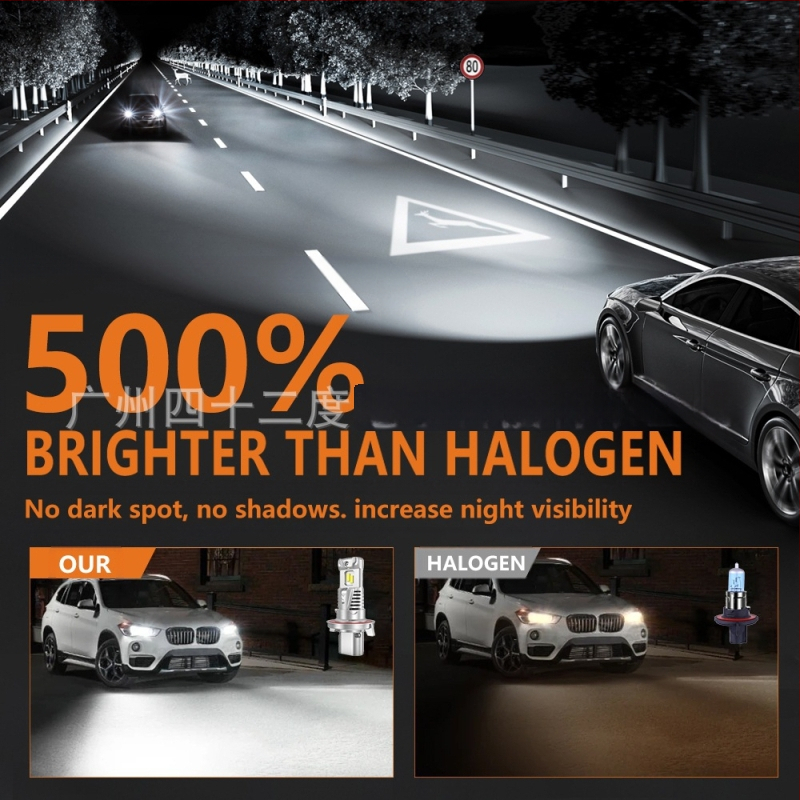 Z03 LED προβολέας με άμεση σύνδεση για γενικά αυτοκίνητα, LED φως με κάλυμμα προβολέα, περίβλημα από αλουμίνιο-χαλκό, δυνατότητα παραμετροποίησης