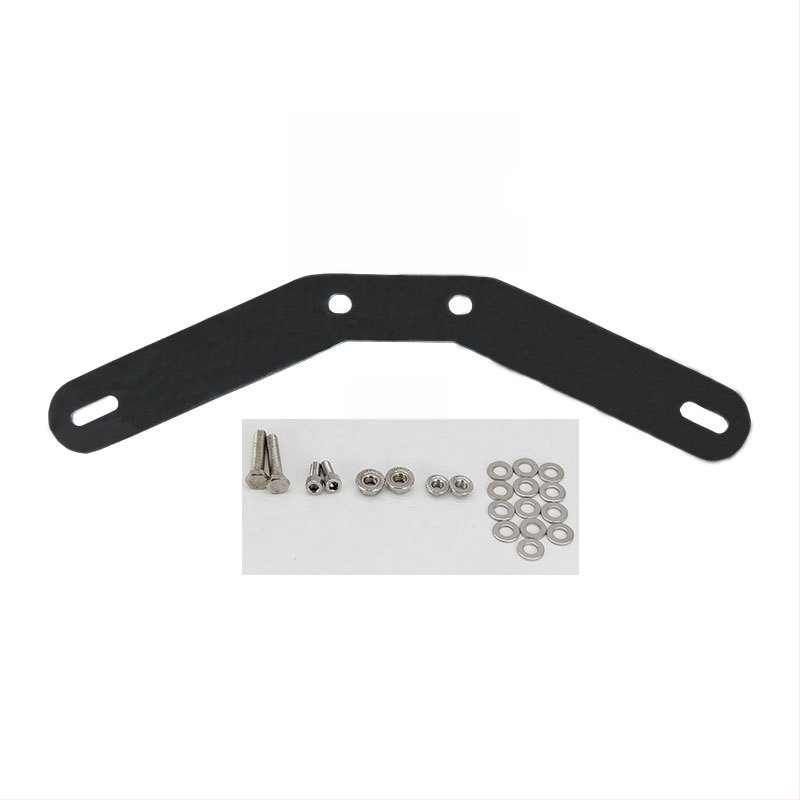 Πλαίσιο τοποθέτησης φανού μοτοσικλέτας με επεκτεινόμενη στήριξη, κλιπ σωλήνα και κραταστή φανού για τον μπροστινό φέρινγκ