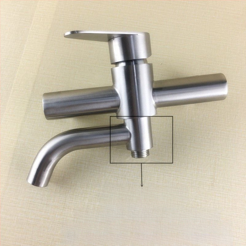 Τοίχο-εντοιχισμένος τριπλός ντους με βαλβίδα ανάμειξης, 304 ανοξείδωτο ατσάλι, τετράγωνη κεφαλή ντους