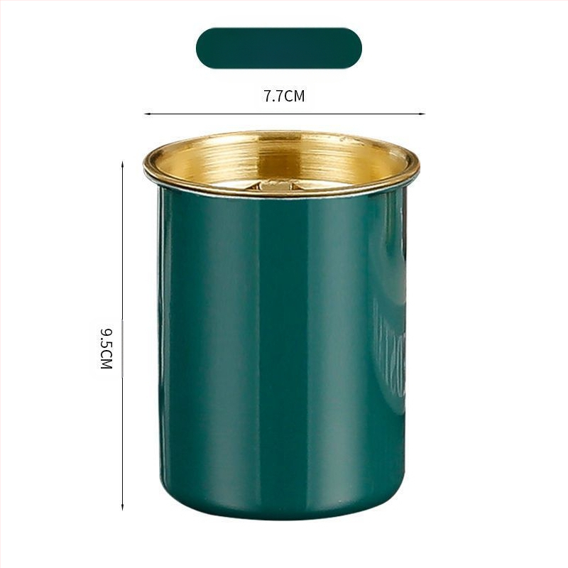 Nerūsējošā tērauda pepeljārs ar vāciņu – mājām un birojam, novērš pelnu izkliedi