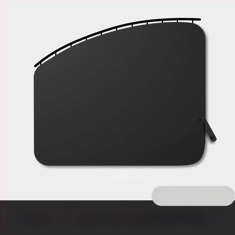 Κουρτίνα πίσω πλευρικού παραθύρου αυτοκινήτου με ράγα σκίασης, αδιαφανές πολυεστέρας, καθολική εφαρμογή, κρεμαστή εγκατάσταση