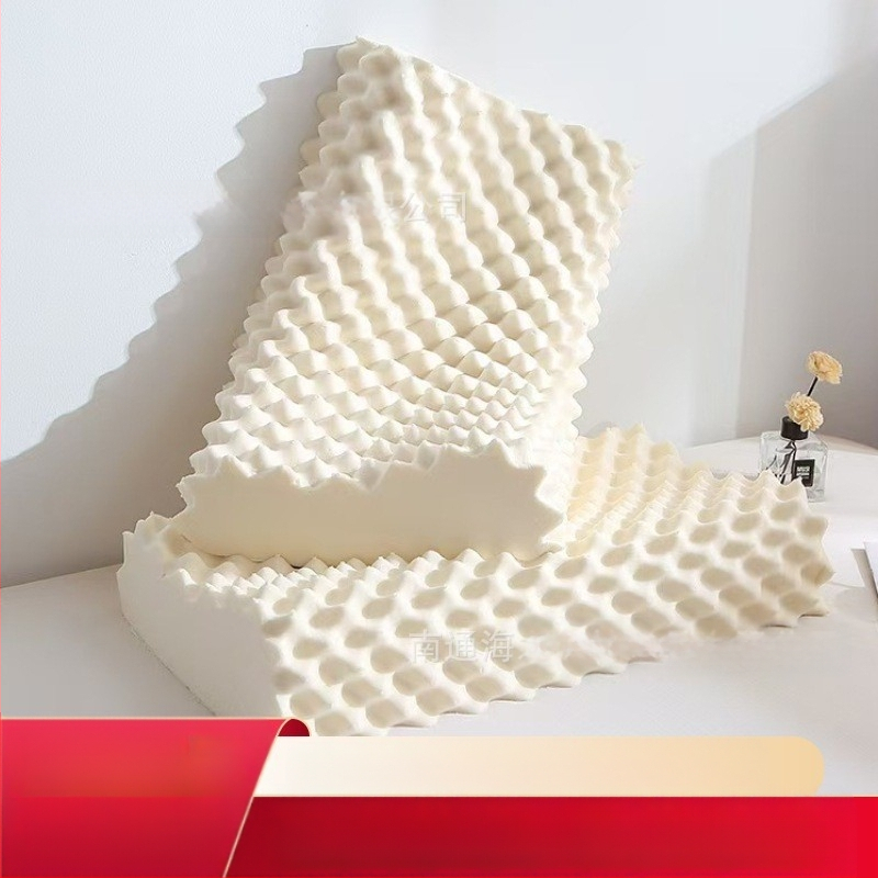 Sail of the sea lateksa spilvens ar vilka zobu formu, adītais audums, sintētiskais lateks, lateksa saturs līdz 70%, svars 1,0–1,5 kg