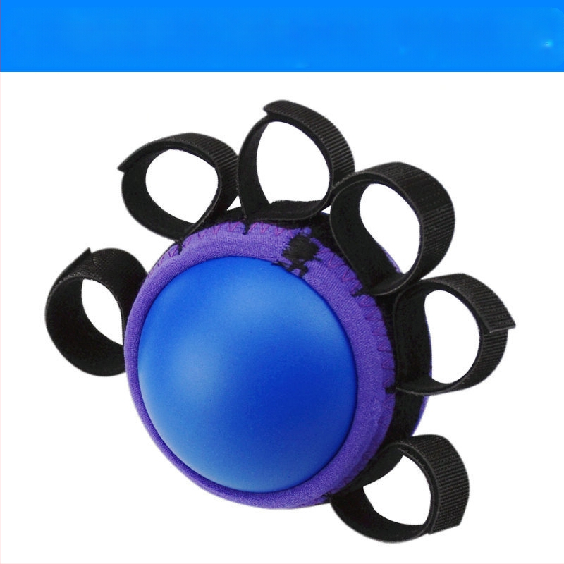 Μπαλάκι λαβής δακτύλων για ευλυγισία και αποκατάσταση, εξάρτημα εκγύμνασης χεριών με ελαστικό PU, αντίσταση 20 lb, κατάλληλο για ηλικιωμένους και παιδιά