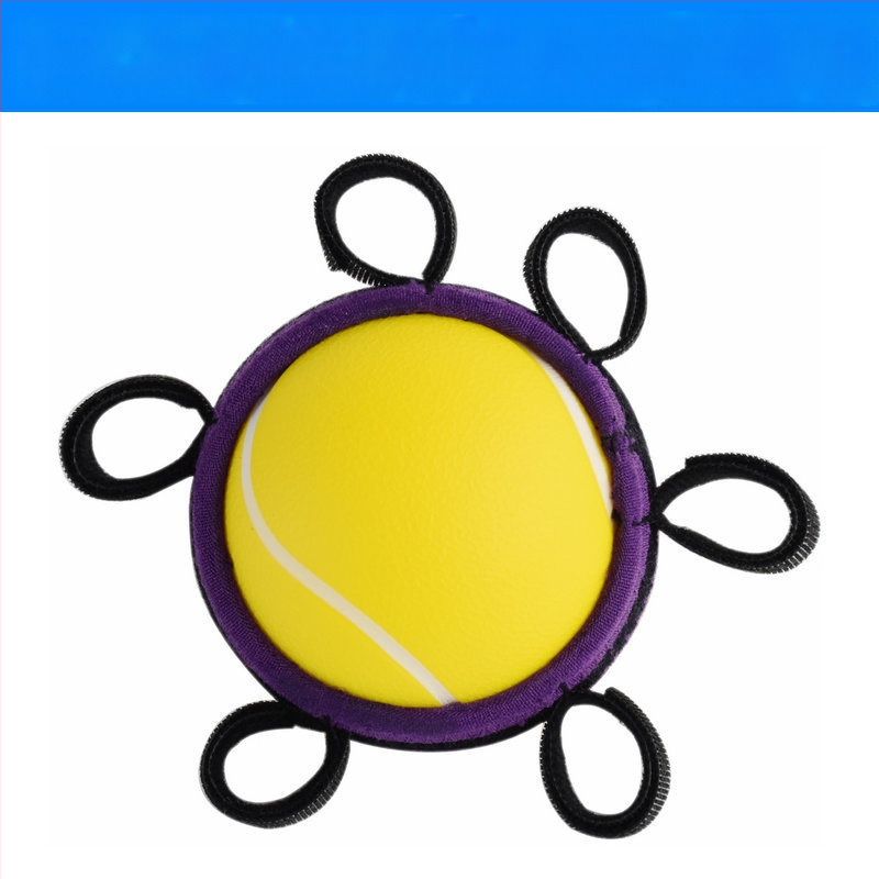 Μπαλάκι λαβής δακτύλων για ευλυγισία και αποκατάσταση, εξάρτημα εκγύμνασης χεριών με ελαστικό PU, αντίσταση 20 lb, κατάλληλο για ηλικιωμένους και παιδιά