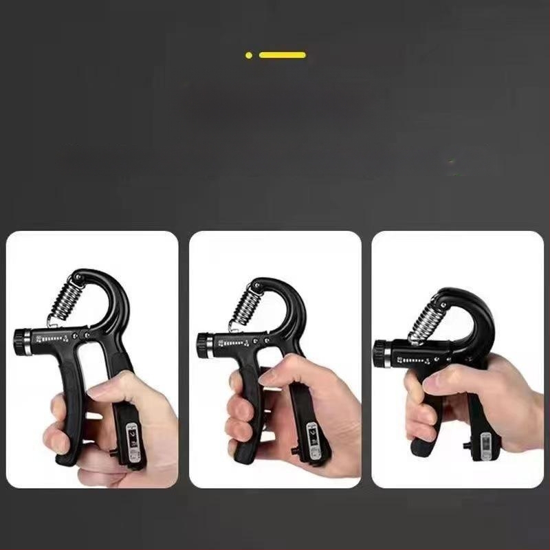 Uređaj za stisak – za jačanje snage prstiju i zapešća, s oprugom otpora, PP kućište, Tip R