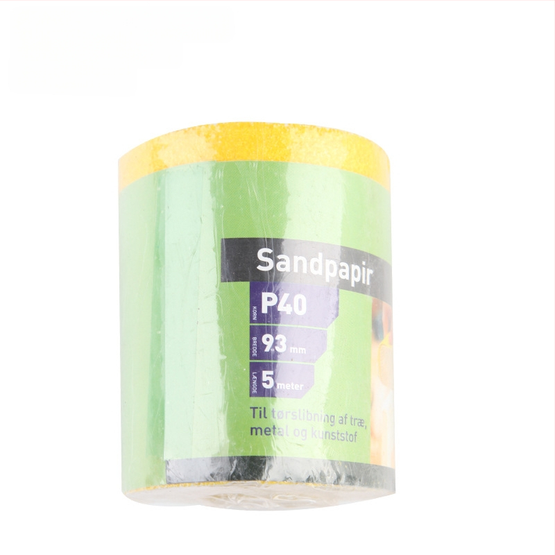 Pingrong ρολό γυαλόχαρτο με φλοκωμένη βάση και βελούδινο οπίσθιο μέρος — κατάλληλο για ξύλο, πλαστικά, ηλεκτρονικά, εξαρτήματα, ανοξείδωτο ατσάλι και ειδικά μέταλλα; χωρίς παραμετροποίηση