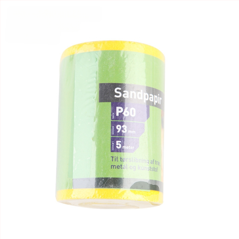 Pingrong ρολό γυαλόχαρτο με φλοκωμένη βάση και βελούδινο οπίσθιο μέρος — κατάλληλο για ξύλο, πλαστικά, ηλεκτρονικά, εξαρτήματα, ανοξείδωτο ατσάλι και ειδικά μέταλλα; χωρίς παραμετροποίηση