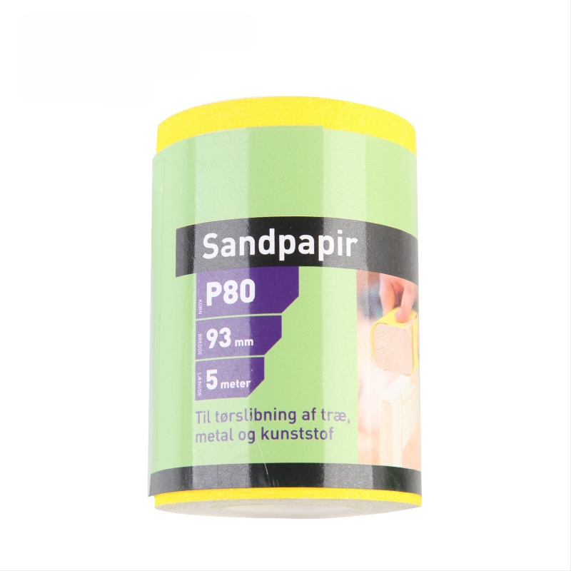 Pingrong ρολό γυαλόχαρτο με φλοκωμένη βάση και βελούδινο οπίσθιο μέρος — κατάλληλο για ξύλο, πλαστικά, ηλεκτρονικά, εξαρτήματα, ανοξείδωτο ατσάλι και ειδικά μέταλλα; χωρίς παραμετροποίηση