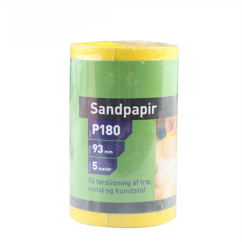 Pingrong ρολό γυαλόχαρτο με φλοκωμένη βάση και βελούδινο οπίσθιο μέρος — κατάλληλο για ξύλο, πλαστικά, ηλεκτρονικά, εξαρτήματα, ανοξείδωτο ατσάλι και ειδικά μέταλλα; χωρίς παραμετροποίηση